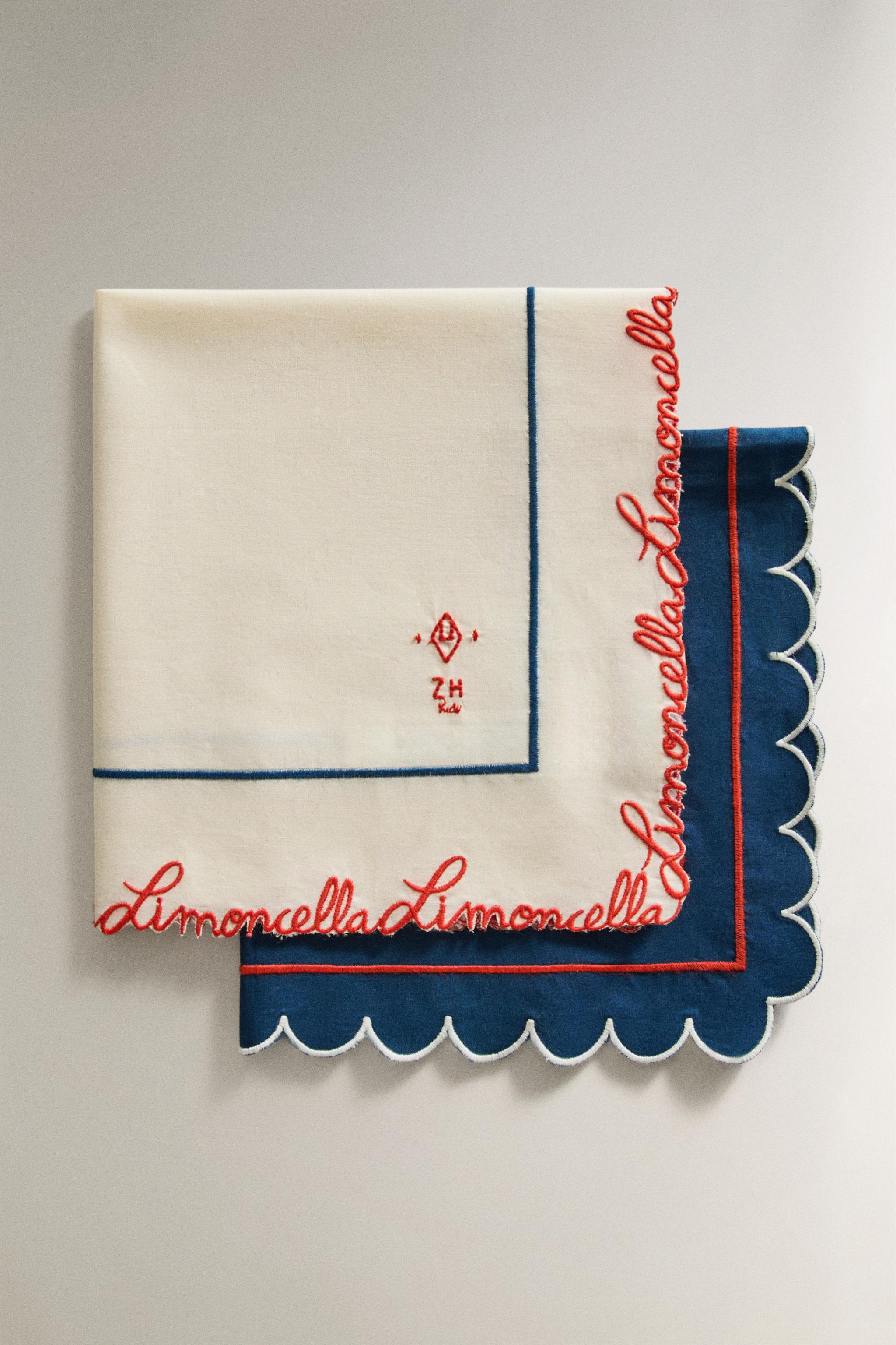 LIMONCELLA COTTON NAPKIN PACK X THE ANIMALS OBSERVATORY (PACK OF 2)